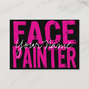 Black and Pink Business Card