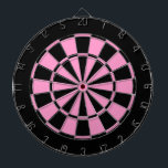 black and pink dartboard<br><div class="desc"></div>
