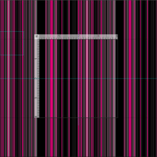 Black and pink different size vertical stripes fabric