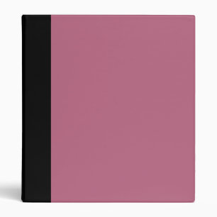 Black and Pink Mauve Binder