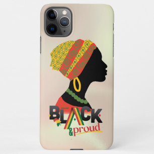Black And Proud African American Girl  iPhone 11Pro Max Case