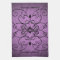 Black and purple hearts and swirls personalized