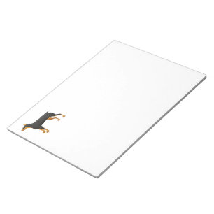 black and red dobie new toon notepad