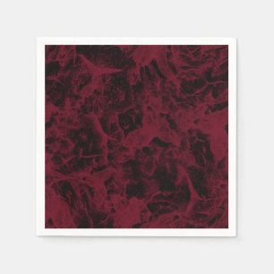Black and red marble pattern. napkin