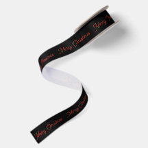 Black and Red Modern Holiday