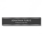 Black And Silver Custom Professional Glam Elegant