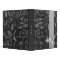Black and Silver Damask 25th Wedding Anniversary
