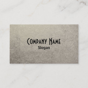 Black and Silver Foil Photo Business Card