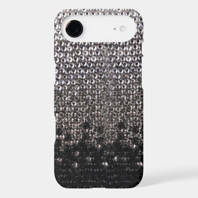 Black and Silver Glitter Bling Cover (Back)
