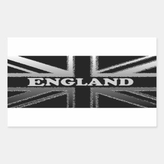 Black and Silver Gray Union Jack Flag Cases Sticker