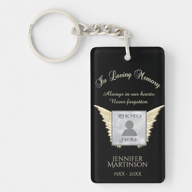 Black and Silver Memorial Angel Ailes Ajouter une  (Devant)