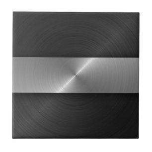 Black And Steel Tile
