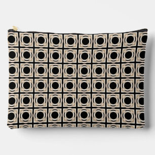 Black and Tan Accessory Pouch
