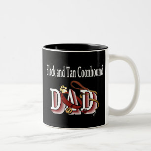 Black And Tan Coonhound Dad Mug