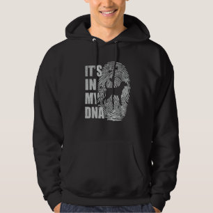 Black and Tan Coonhound DNA Dog Mom Dad Dog Hoodie