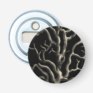 Black and Tan Coral Bottle Opener