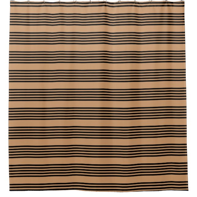 Black and tan five stripe pattern (Front)