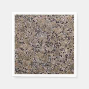 Black and Tan Granite Napkin