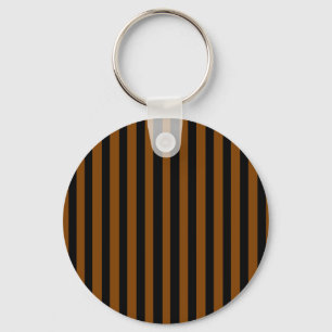 Black and Tan Keychain