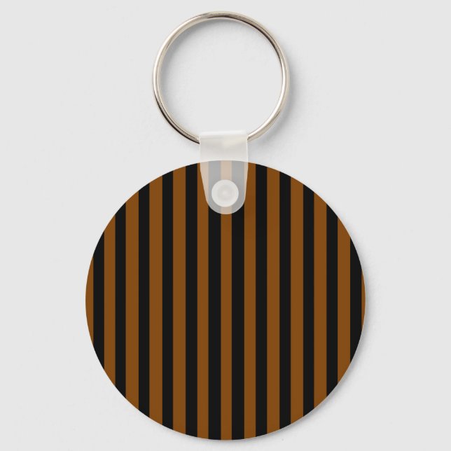Black and Tan Keychain (Front)