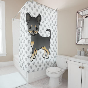 Black And Tan Smooth Coat Chihuahua Dog & Paws
