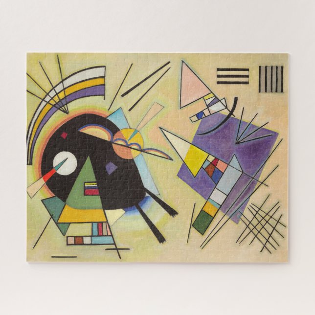 Black and Violet by Wassily Kandinsky Jigsaw Puzzle (Horizontal)