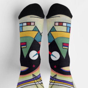 Black and Violet - Kandinsky  Socks