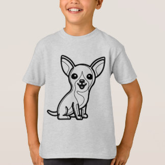 BLACK AND WHITE #05 - Chihuahua T-Shirt