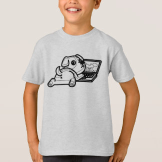 BLACK AND WHITE #53 - A designer dog T-Shirt