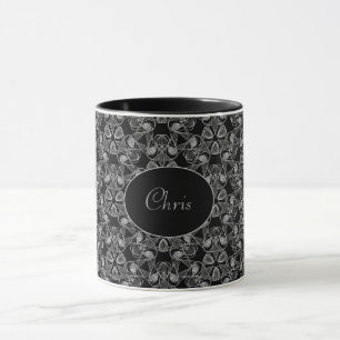 Black and White Abstract design Mug