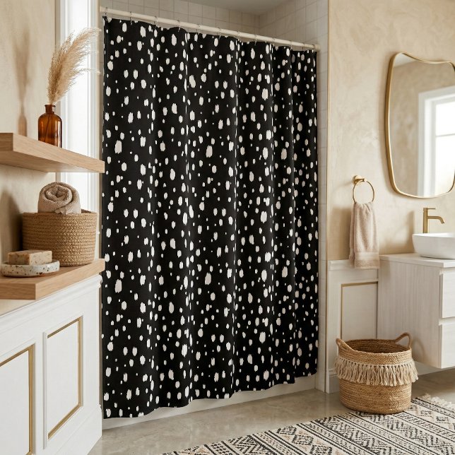 Black and White Abstract Dots (Creator Uploaded)