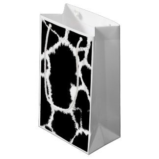 Black and White Animal Pattern Small Gift Bag