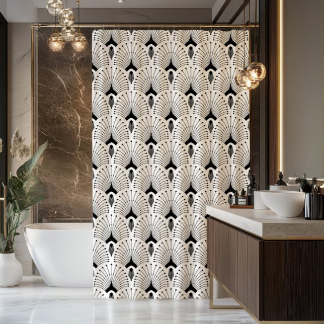 Black and white art-deco seamless pattern (Creator Uploaded)