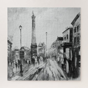 Black and white artistic paintings. jigsaw puzzle