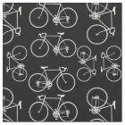 Black and white bicycle pattern