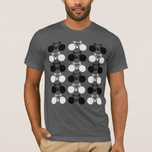 Black and White Bicycles, cool T-Shirt