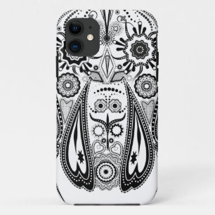 Black and White big dog iPhone 11 Case