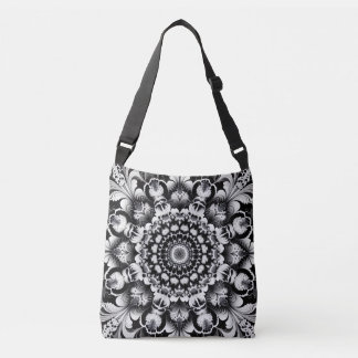 Black and White Bliss Crossbody Bag