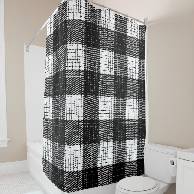 Black and White Bold Checkered Plaid Design  (Creator Uploaded)