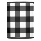 Black and White Buffalo Check Table Lamp