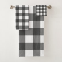 Black And White Buffalo Plaid