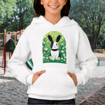 Black And White Bunny