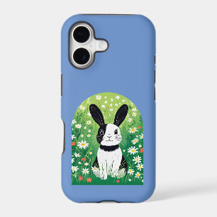 Black And White Bunny iPhone / iPad case