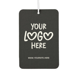 Black and White Business Logo Site Photo Air Freshener