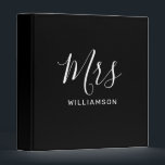 Black and White Calligraphy Teacher's Binder<br><div class="desc">Help keep your classroom organized and in check with this black and white teacher's binder folder. The hard cover binder is made to protect important documents and is perfect for organizing lesson plans,  classroom materials and other important documents.</div>