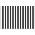 Black and white candy stripes