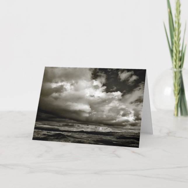 Black and White Card (Front)