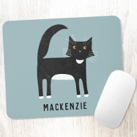 Black and White Cat Personalized