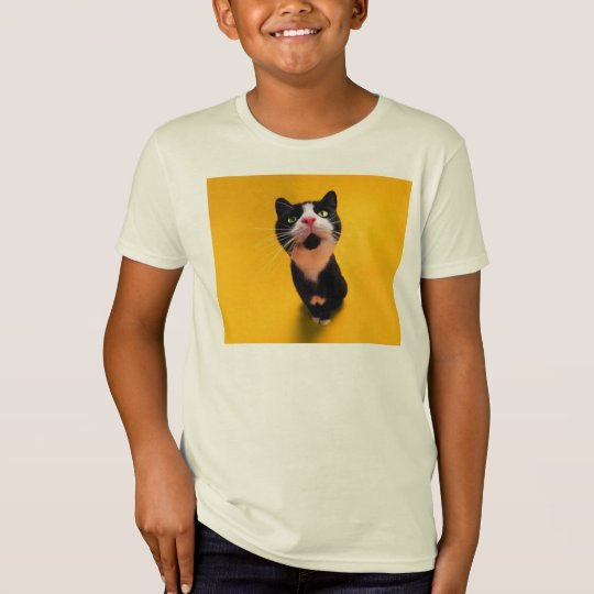Black and white cat-tuxedo cat-pet kitten-pet cat T-Shirt