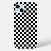 Black and white checkerboard pattern